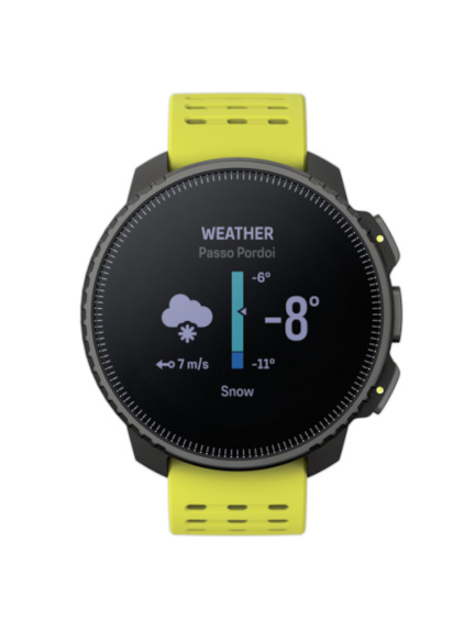 SUUNTO VERTICAL BLACK LIME sportinis laikrodis
